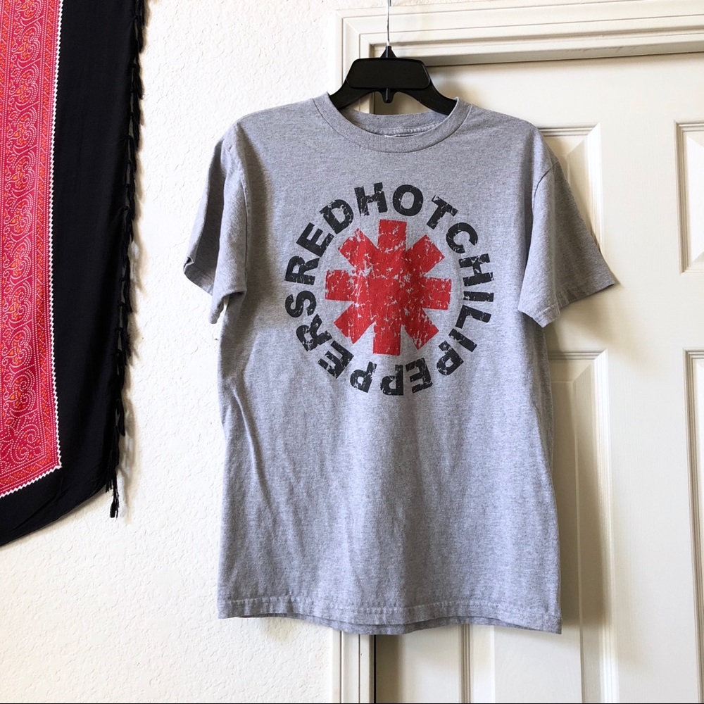 Mens Red Hot Chili Peppers Band T-Shirt 🌶